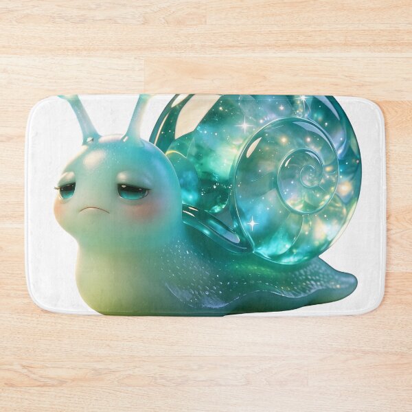 Item preview, Tired Emerald Snail designed and sold by ABYSSLAB.