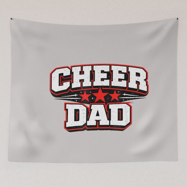 Item preview, Cheer Dad Cheerleading Shirt for Men Girls Youth Cheerleader designed and sold by MabelWells.