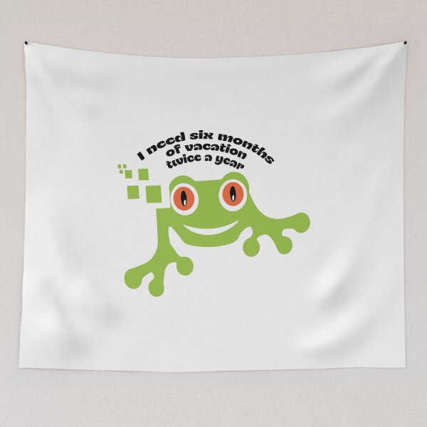 Item preview, funny frog designed and sold by Artimax-Studio.