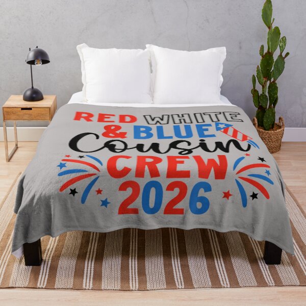 Item preview, Red White & Blue Patriotic Cousin Crew 4th of July Family designed and sold by GreggRoss.