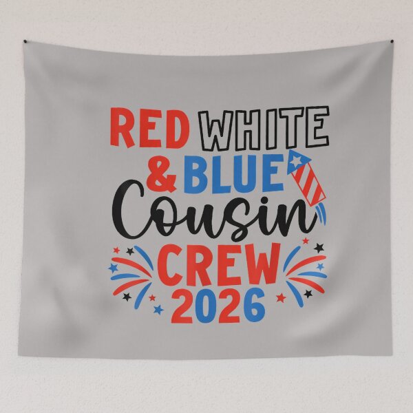 Item preview, Red White & Blue Patriotic Cousin Crew 4th of July Family designed and sold by GreggRoss.