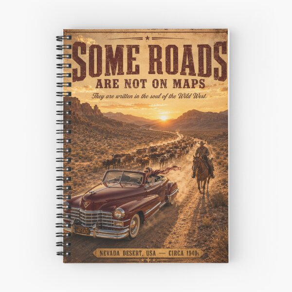 Item preview, Some Roads Are Not On Maps designed and sold by Retro Arabica.