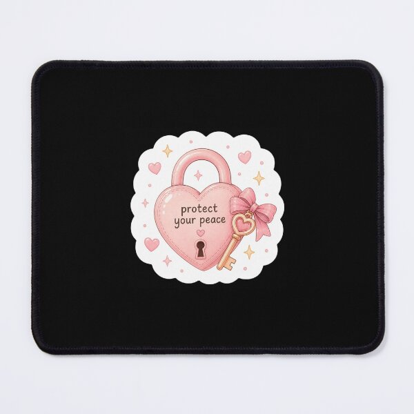 Item preview, Cute Protect Your Peace Sticker designed and sold by Douaa_Print.