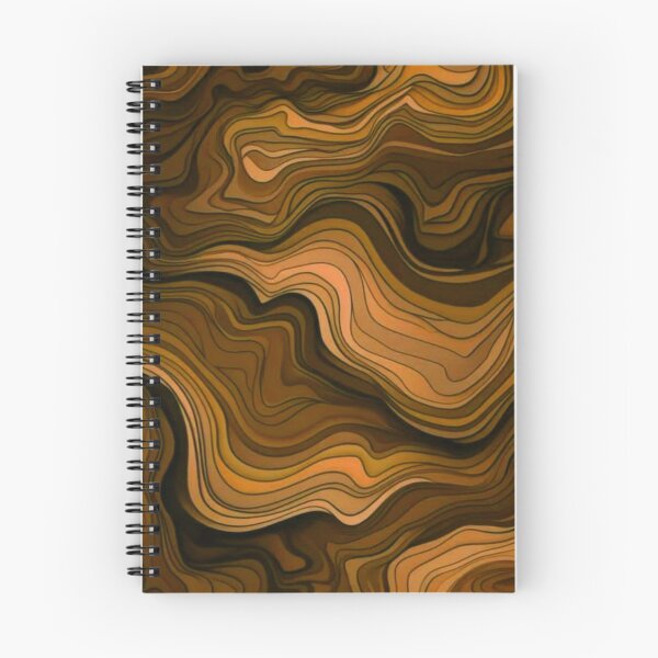 Item preview, Abstract Liquid Marble Earth Tones Wood Grain Pattern designed and sold by LYAN-STORE.