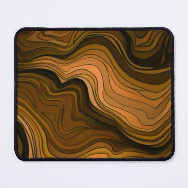Item preview, Abstract Liquid Marble Earth Tones Wood Grain Pattern designed and sold by LYAN-STORE.