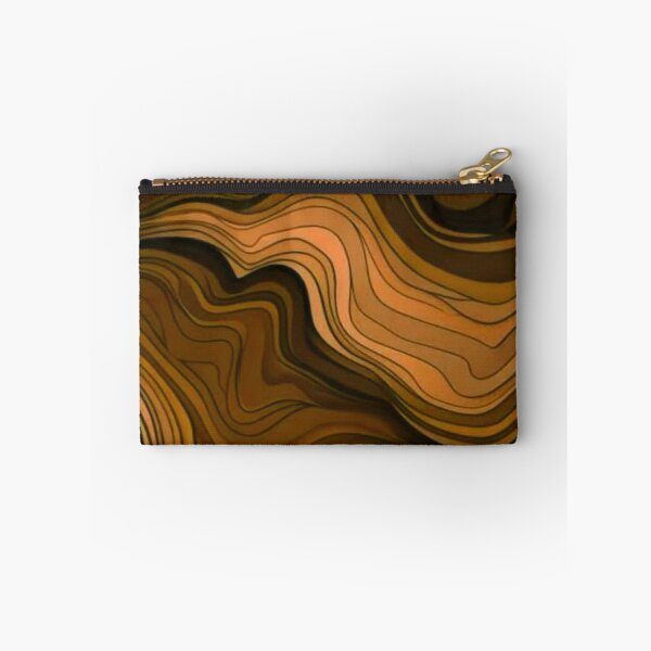 Item preview, Abstract Liquid Marble Earth Tones Wood Grain Pattern designed and sold by LYAN-STORE.