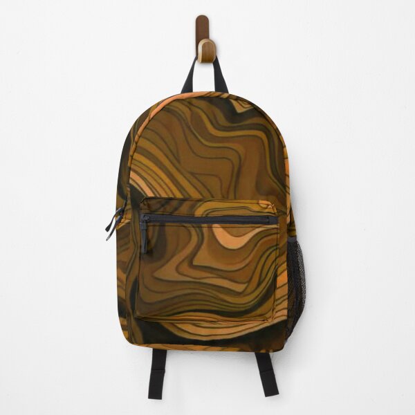 Item preview, Abstract Liquid Marble Earth Tones Wood Grain Pattern designed and sold by LYAN-STORE.