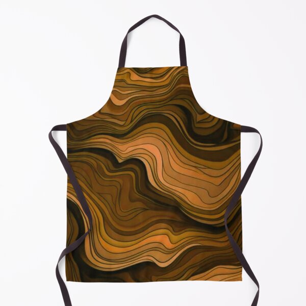 Item preview, Abstract Liquid Marble Earth Tones Wood Grain Pattern designed and sold by LYAN-STORE.