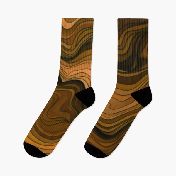 Item preview, Abstract Liquid Marble Earth Tones Wood Grain Pattern designed and sold by LYAN-STORE.