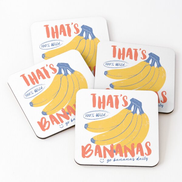 Item preview, That’s Bananas Funny Retro Banana Typography Graphic designed and sold by Snifferius.