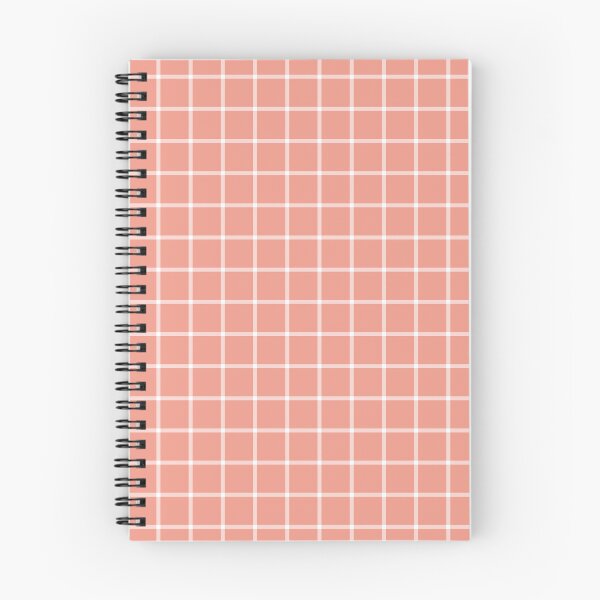 Item preview, Coral And White Mini Gingham Pattern designed and sold by pattern-archive.