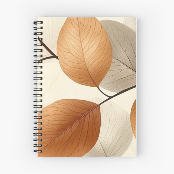 Item preview, Autumn Terracotta Transparent Leaves Pattern designed and sold by LYAN-STORE.