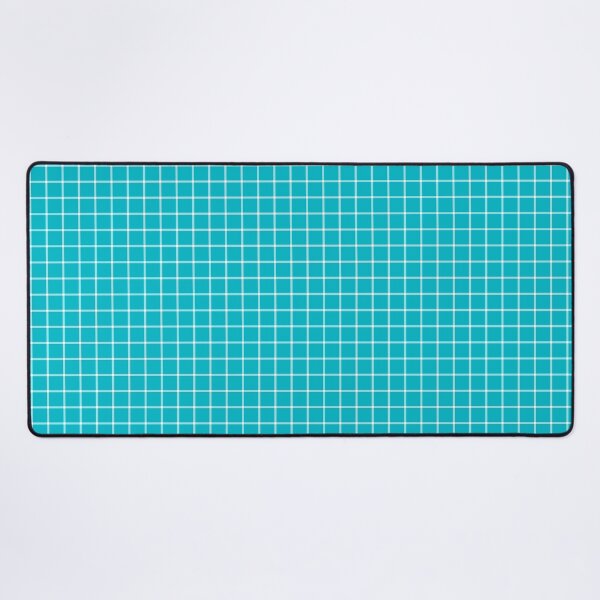 Item preview, Cyan And White Mini Gingham Pattern designed and sold by pattern-archive.