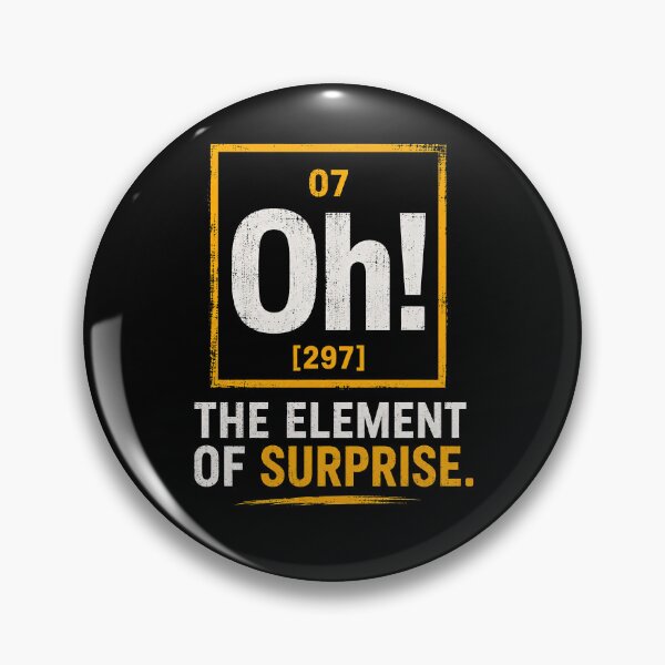 Item preview, The Element of Surprise Oh! designed and sold by BlaizerB.