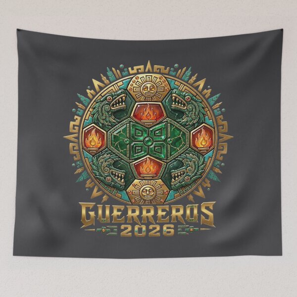 Item preview, Mexican Soccer Warriors 2026 Shield designed and sold by rygenr8.