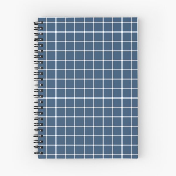Item preview, Denim And White Mini Gingham Pattern designed and sold by pattern-archive.