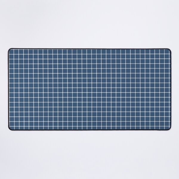 Item preview, Denim And White Mini Gingham Pattern designed and sold by pattern-archive.