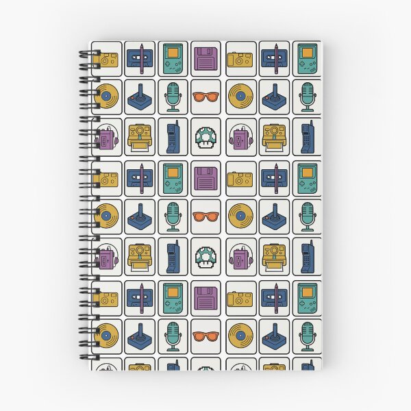 Item preview, Retro Tech Bento Box: 80s & 90s Vintage Gadgets Minimalist Grid designed and sold by PixelCatalyst.