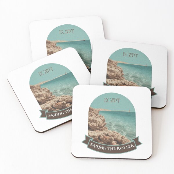 Item preview, Vintage Egypt Red Sea Sailing Boat Voyage Poster designed and sold by KaBaRen.