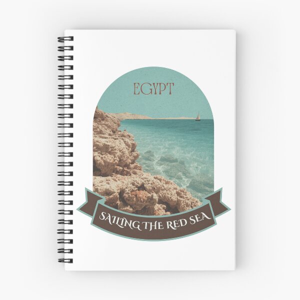 Item preview, Vintage Egypt Red Sea Sailing Boat Voyage Poster designed and sold by KaBaRen.