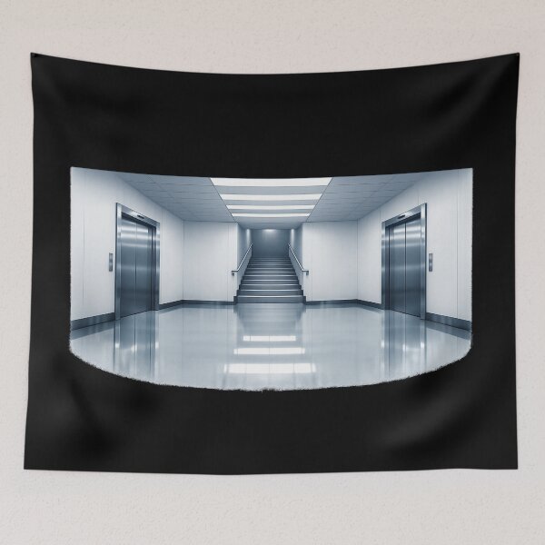 Item preview, Office Lobby 3:17 AM — Liminal Corporate Space designed and sold by Timeless Junction.