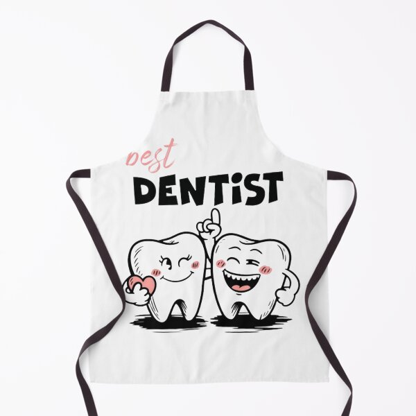 Item preview, Best Dentist Cartoon Teeth Vinyl Sticker — Cute Dental Clinic Wall Decal, Pediatric Dentist Decor designed and sold by Ulikedigital14.