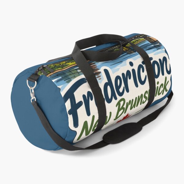 Item preview, Fredericton New Brunswick Canada Watercolor Skyline Cute Cityscape designed and sold by HowToCanadian.
