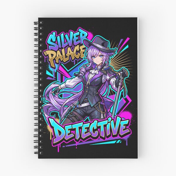 Item preview, Silver Palace Detective Denim Blue Eyes – Red Pupil Mystery Art designed and sold by Senpaiwaves.