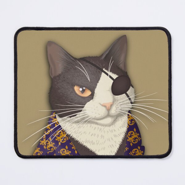 Item preview, Mad Cat the Mobster - Cat Pop Art designed and sold by Scolliecat.
