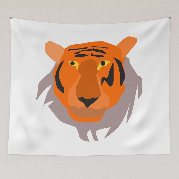 Item preview, vector tiger,  designed and sold by hydrapen.
