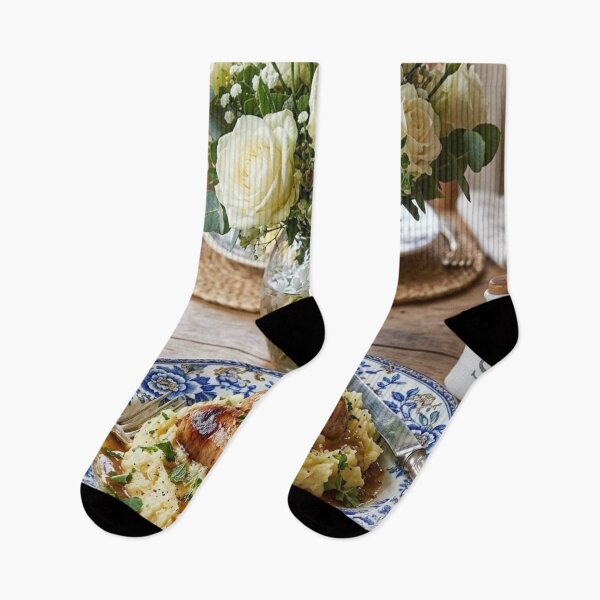Item preview, Appetizing Food Dish: Bangers and Mash with Seasonings designed and sold by Uniqueartai.