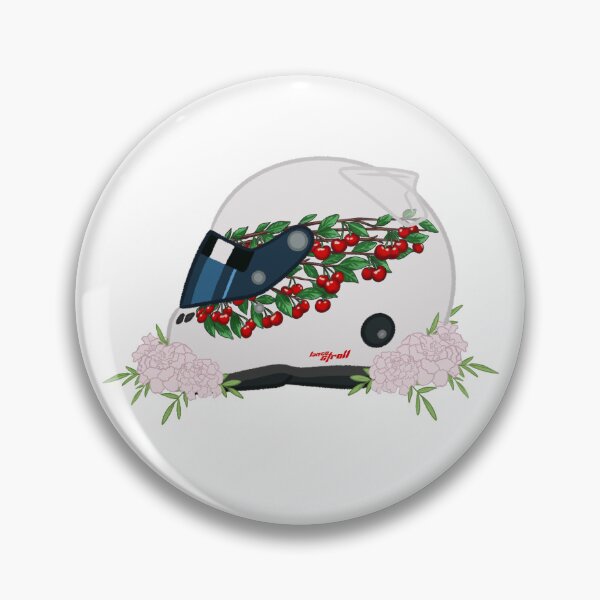 Item preview, Lance Stroll 2026 Canada Helmet With Flowers  designed and sold by OriDraws.