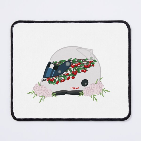 Item preview, Lance Stroll 2026 Canada Helmet With Flowers  designed and sold by OriDraws.