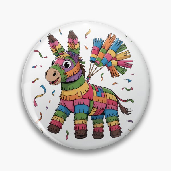 Item preview, Colorful Fiesta Donkey Piñata designed and sold by MKDSN.