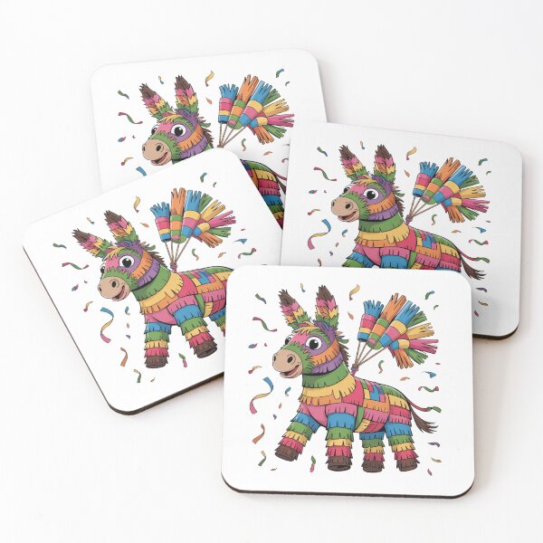 Item preview, Colorful Fiesta Donkey Piñata designed and sold by MKDSN.