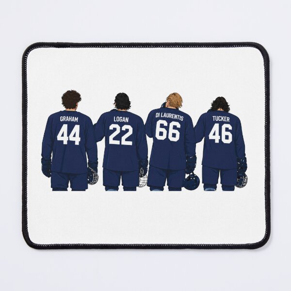 Item preview, Off Campus Hockey, Graham Logan Dean Tucker, Bookish designed and sold by sparkfavs.