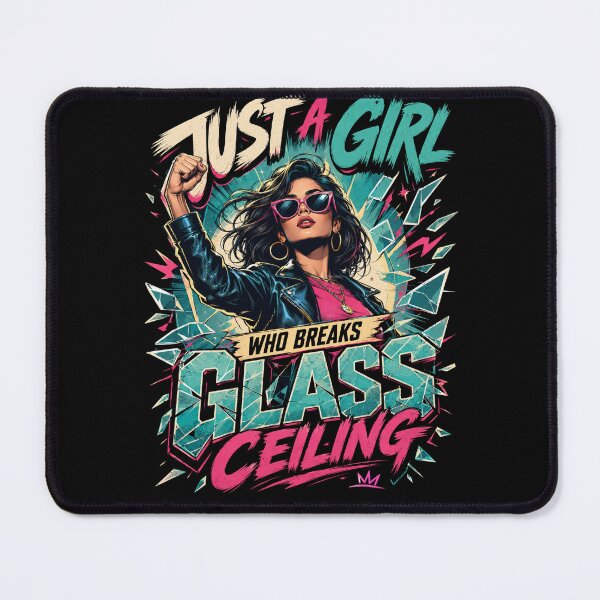 Item preview, Just a Girl Who Breaks Glass Ceiling designed and sold by FocusedPatterns.