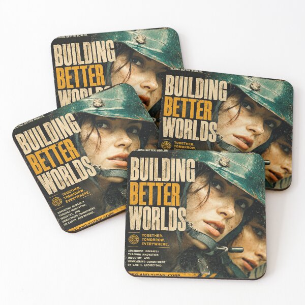 Item preview, Building Better Worlds designed and sold by PlanetBPop.