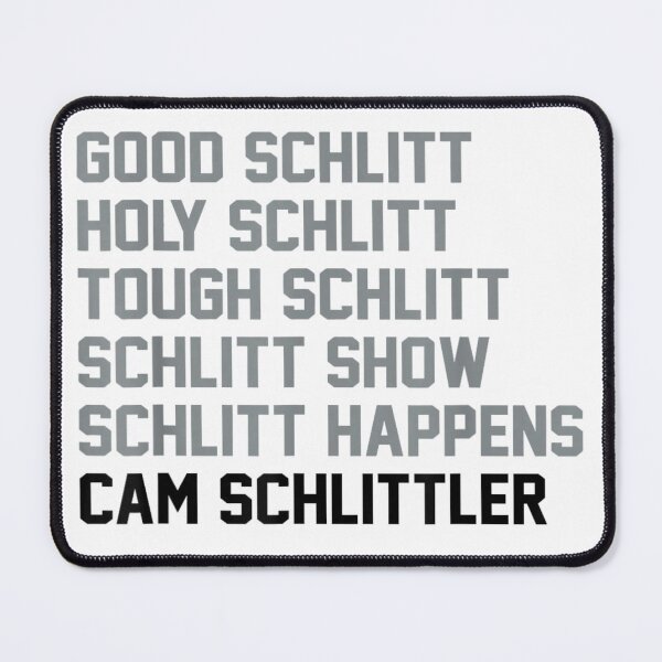 Item preview, Good Schlitt Holy Schlitt Tough Schlitt Happens Funny Cam Schlittler Typography designed and sold by DienesAngele.