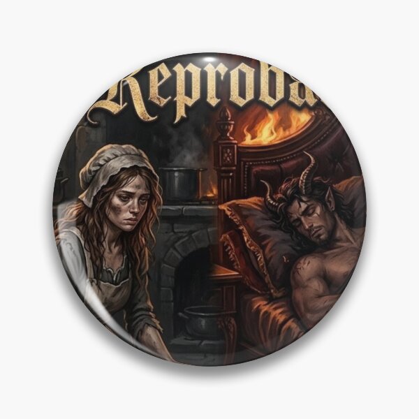 Item preview, Dark Book Title Cover Concepts: The Scullery Maid & the Reprobate designed and sold by Uniqueartai.