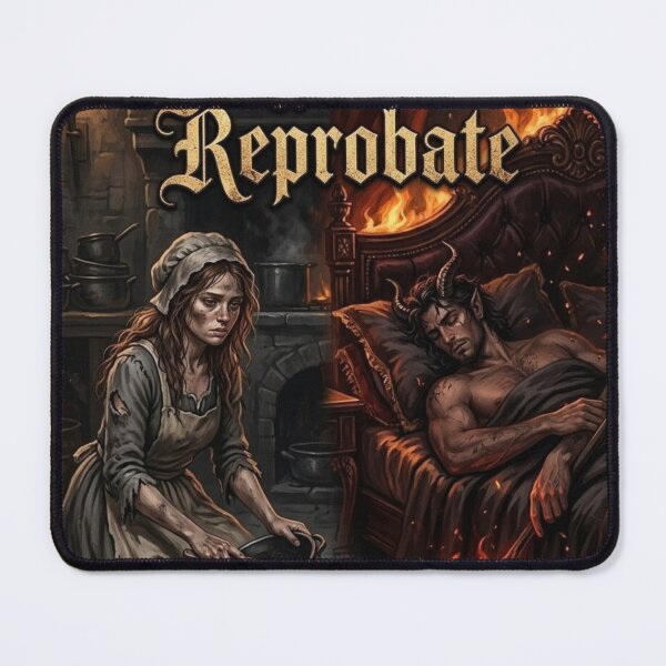 Item preview, Dark Book Title Cover Concepts: The Scullery Maid & the Reprobate designed and sold by Uniqueartai.