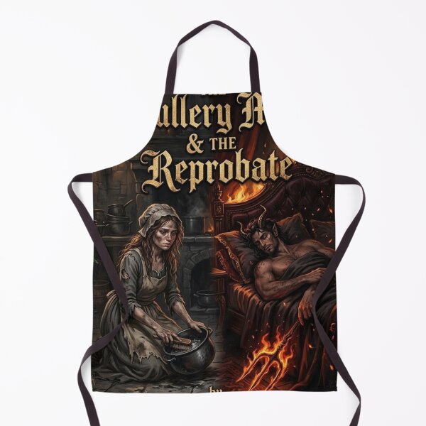 Item preview, Dark Book Title Cover Concepts: The Scullery Maid & the Reprobate designed and sold by Uniqueartai.