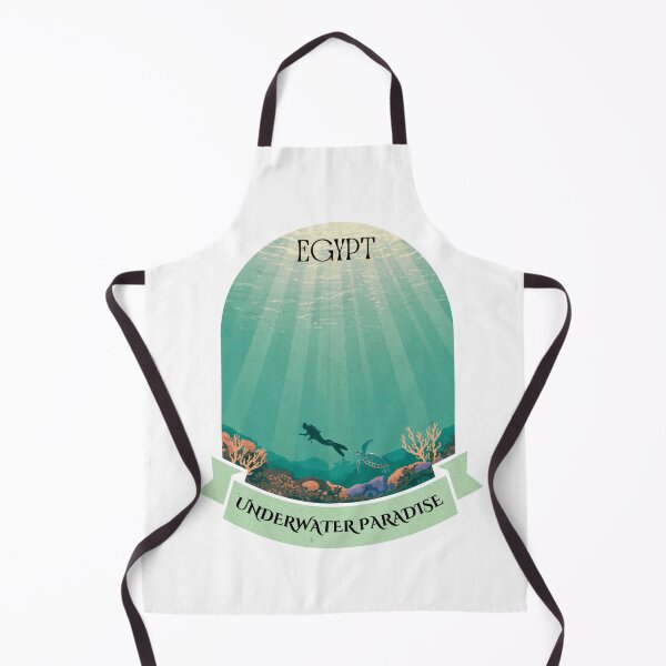 Item preview, Vintage Egypt Red Sea Scuba Diving Underwater Poster designed and sold by KaBaRen.