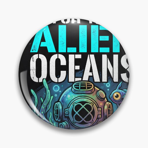 Item preview, The Survivor Subnautica – Alien Ocean Exploration Art designed and sold by Senpaiwaves.