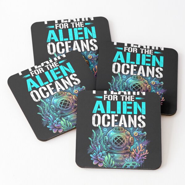 Item preview, The Survivor Subnautica – Alien Ocean Exploration Art designed and sold by Senpaiwaves.