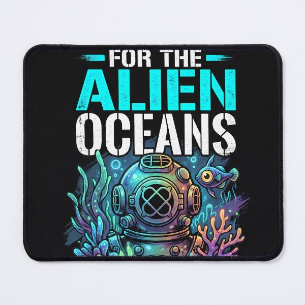 Item preview, The Survivor Subnautica – Alien Ocean Exploration Art designed and sold by Senpaiwaves.