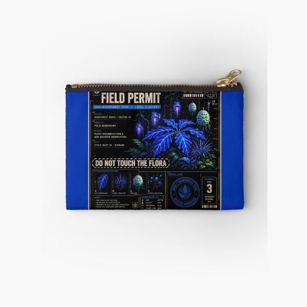 Item preview, Moon Forest Field Permit designed and sold by agearb.