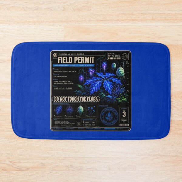 Item preview, Moon Forest Field Permit designed and sold by agearb.