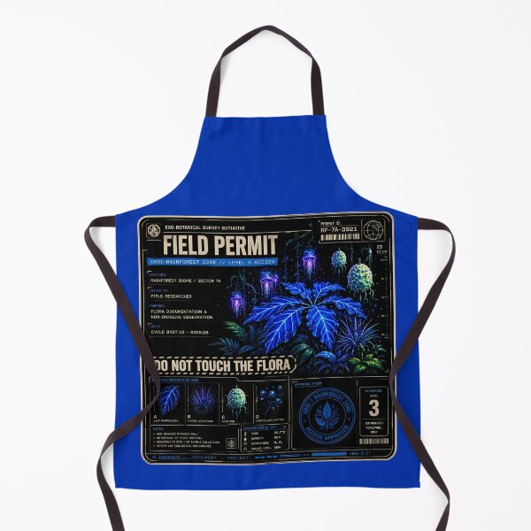 Item preview, Moon Forest Field Permit designed and sold by agearb.