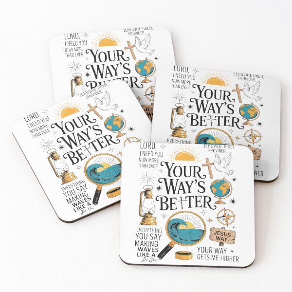 Item preview, Your Way's Better Retro Christian designed and sold by charoen-design.